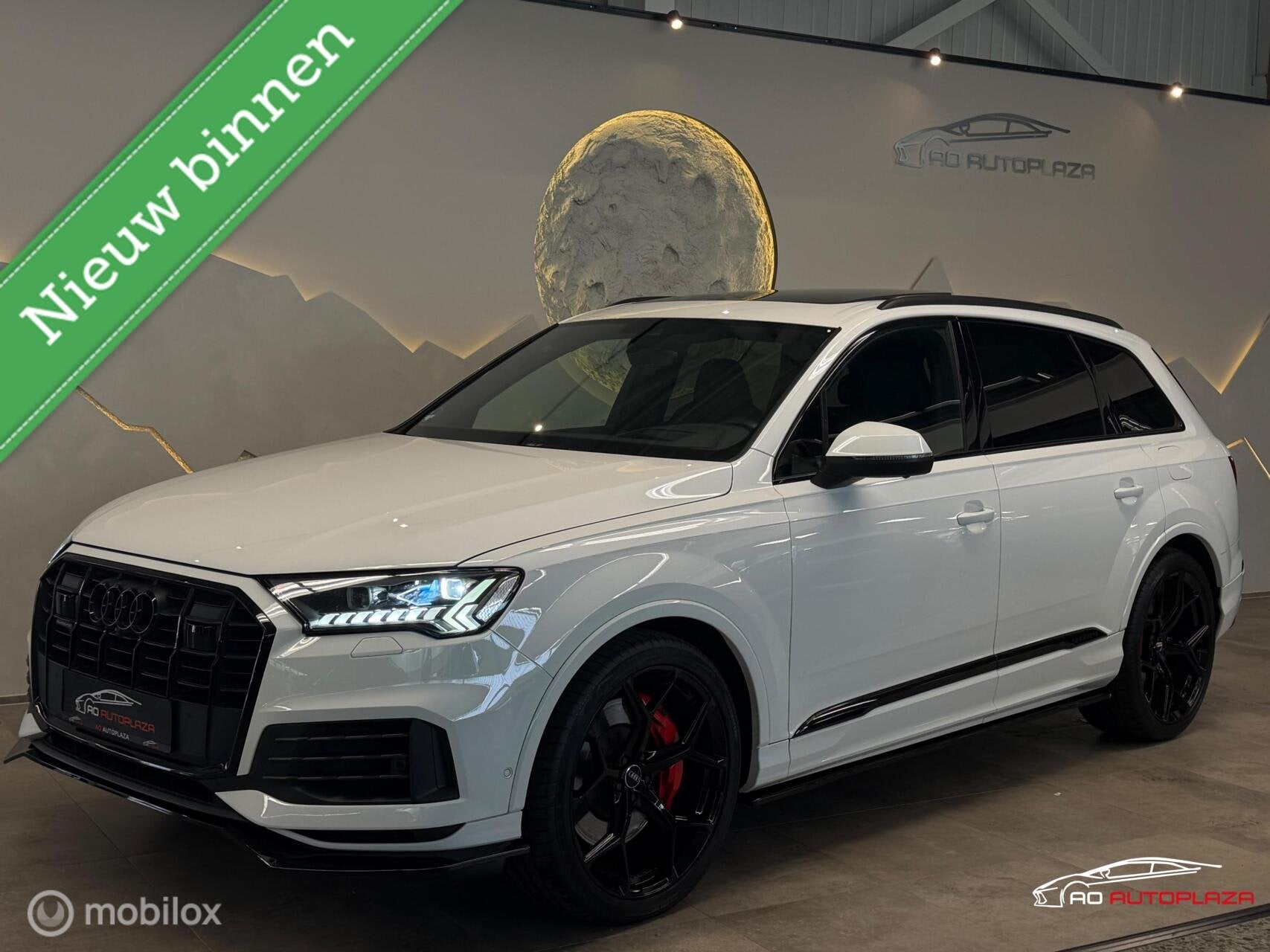 Audi Q7 55 TFSI e quattro 3x S-line Panorama/RS Seats/HUD/Me, Automaat, Adaptive Cruise Control, 2995 cc, Leder