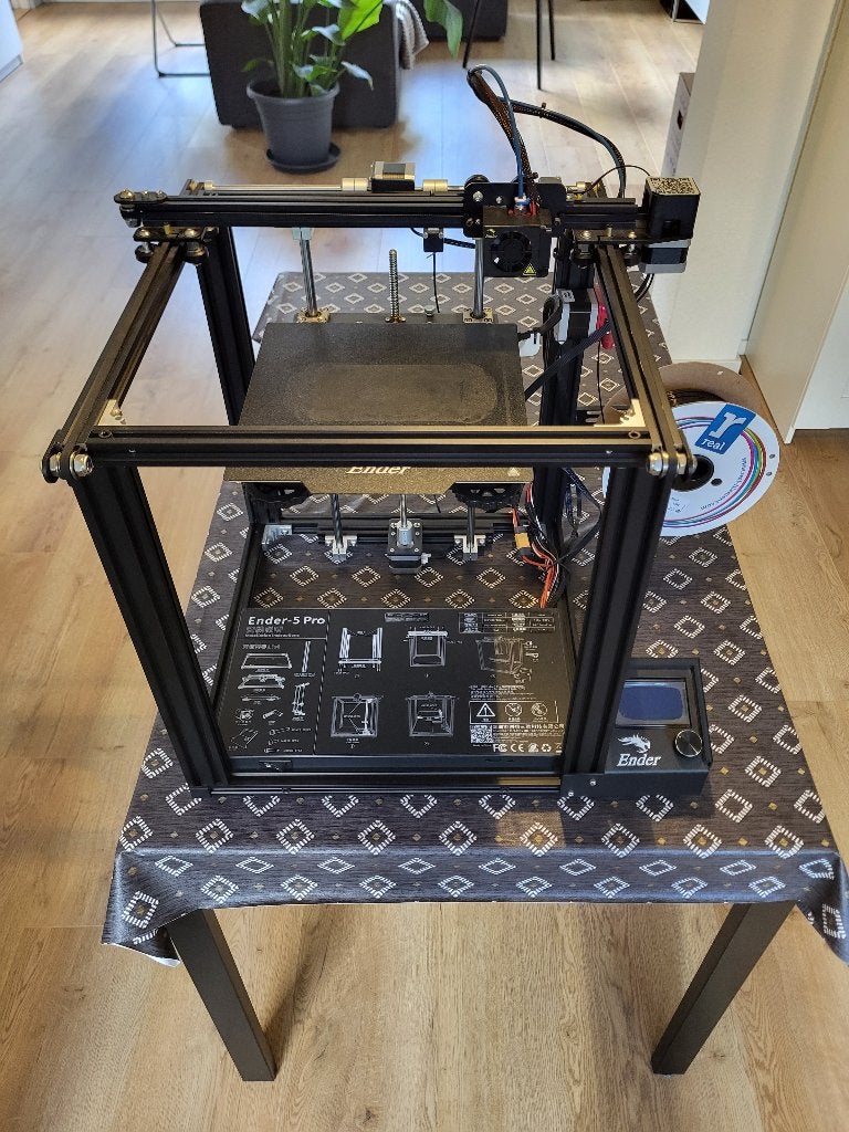 Creality 3D Ender-5 Pro 3D Printer + filament en toebehoren, Ophalen, Gebruikt, Filament, Creality