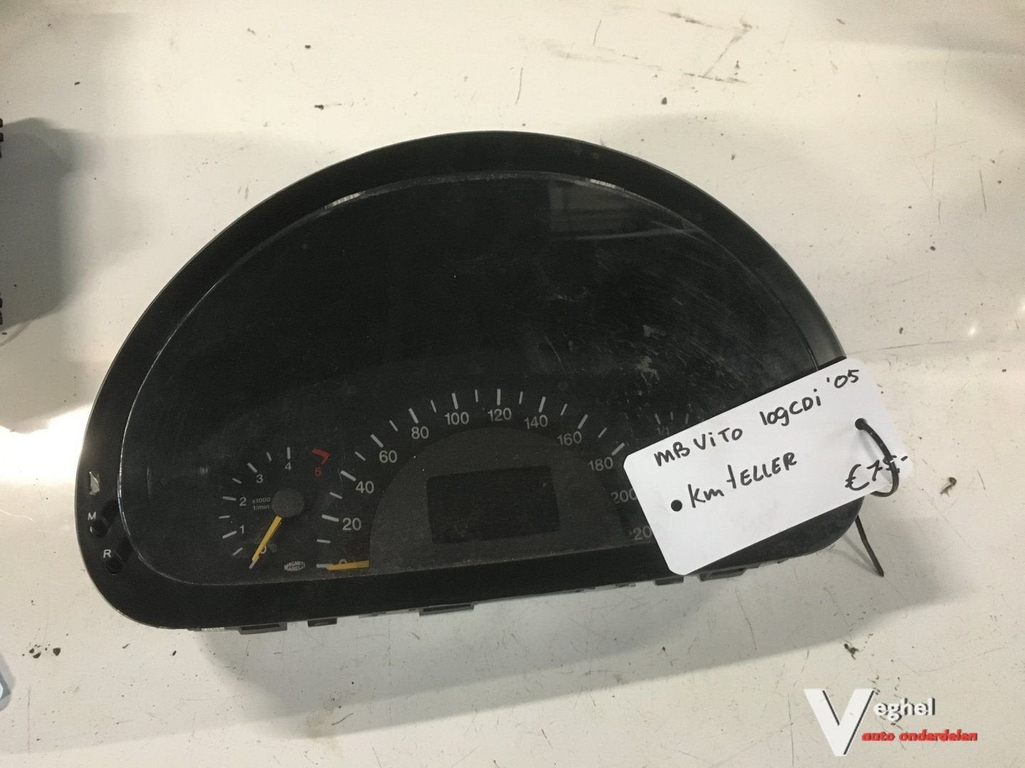 Mercedes Vito 109cdi 2005 Km Tellerklok, Gebruikt, -, -, Ophalen of Verzenden