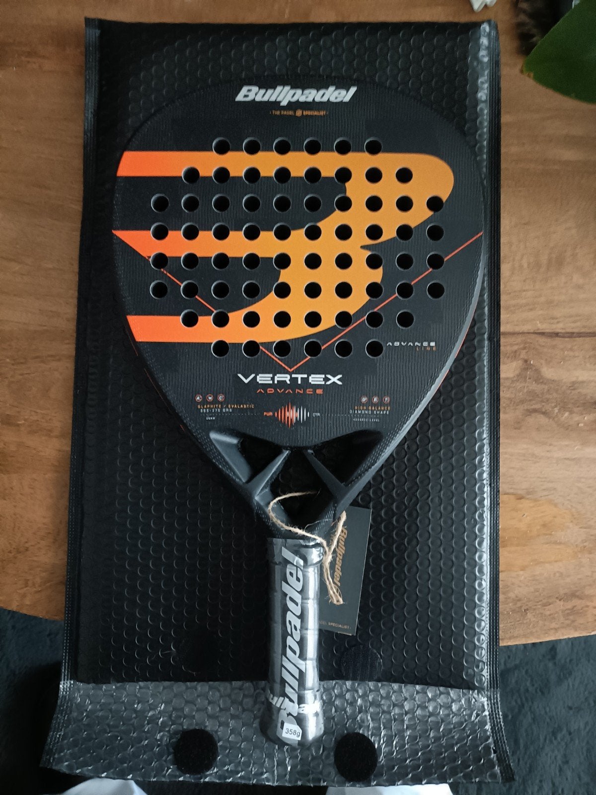 Bullpadel Vertex advance, Ophalen of Verzenden, Nieuw