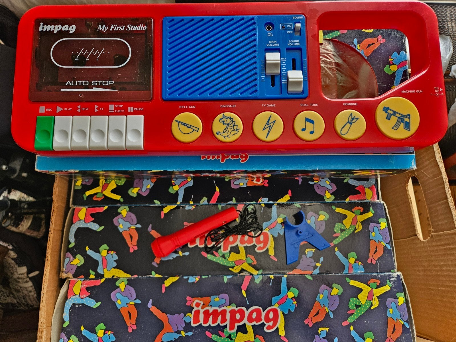 Impag "My First Radio And Cassette" 5 stuks - Nieuw in doos, Ophalen, Nieuw, Radio, Met cd-speler