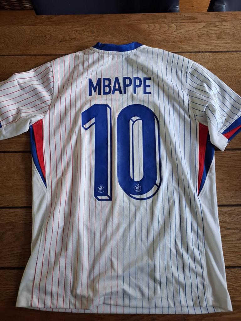 Frankrijk shirt mbappe voetbalshirt, Sport en Fitness, Voetbal, Ophalen of Verzenden, Zo goed als nieuw, Shirt