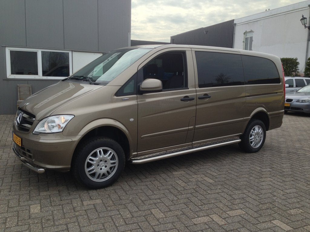 #AANBIEDING Sidebars Aluminium Mercedes Vito W639, Auto diversen, Tuning en Styling, Niet ingevuld, Niet ingevuld, Niet ingevuld