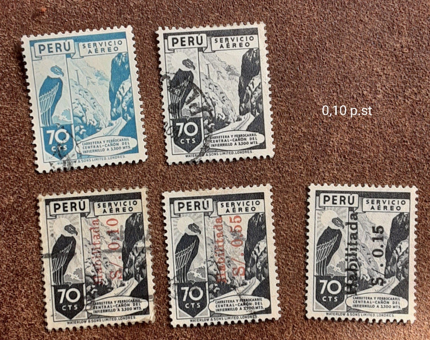 peru  excl porto, Ophalen of Verzenden