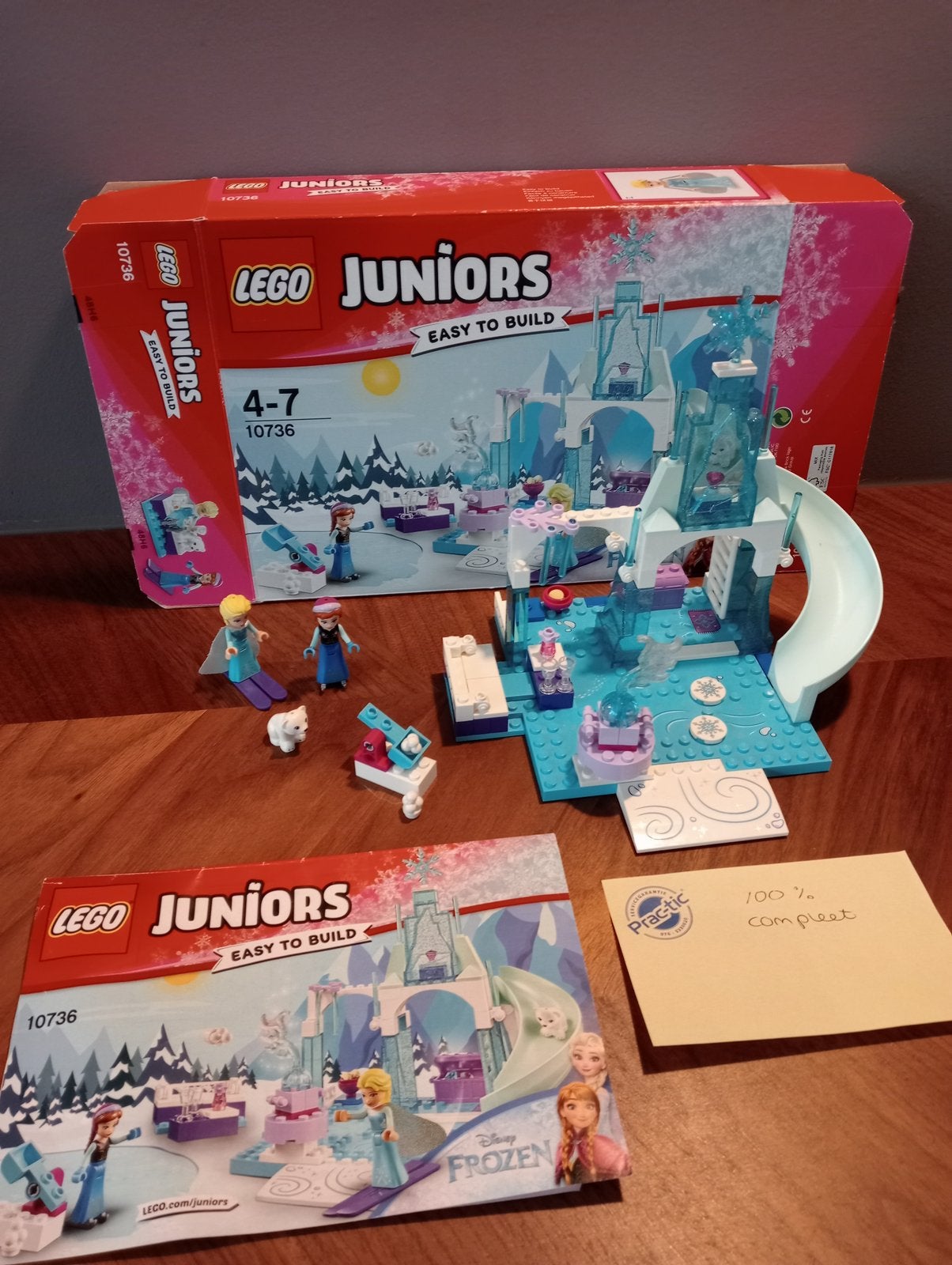 Lego 10736 disney frozen prinses 100% met doos anna elsa, Compleet, Lego, Ophalen of Verzenden, Zo goed als nieuw