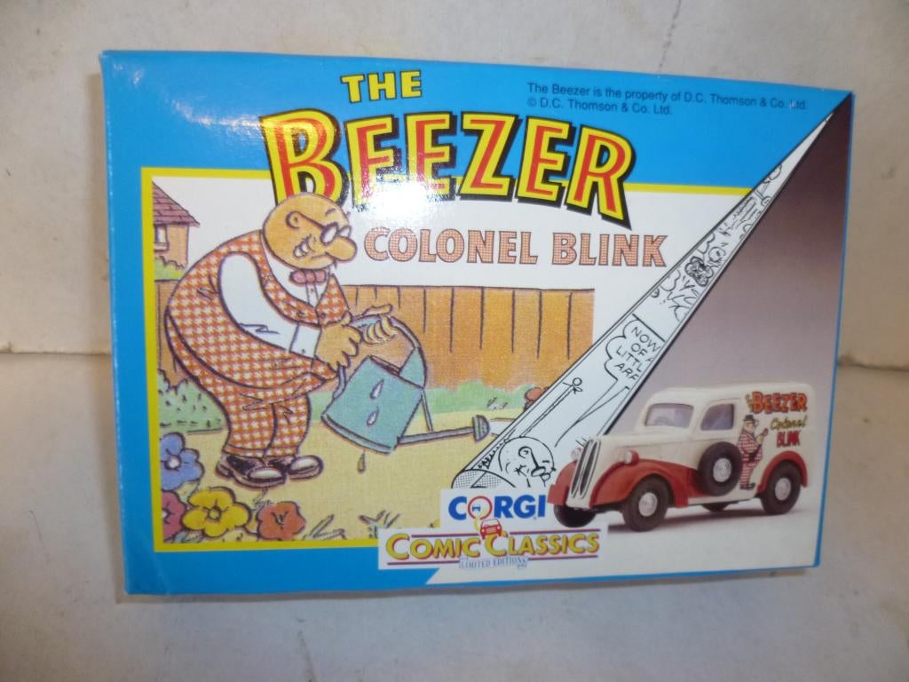 Corgi The Beezer Colonel Blink Ford Popular Van 1:43 auto, Hobby en Vrije tijd, Modelauto's | 1:43, Ophalen of Verzenden, Nieuw