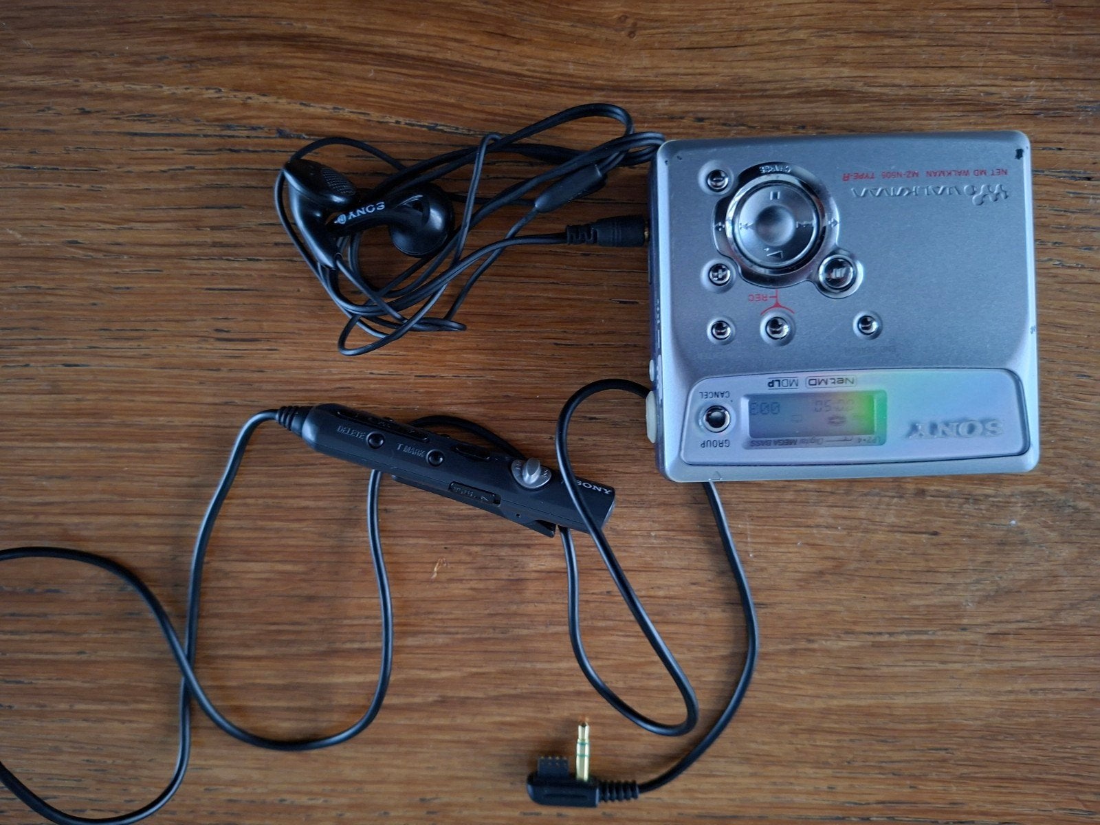 Sony Net MD Walkman MZ-N505 Type R met afstandsbediening, Audio, Tv en Foto, Walkmans, Discmans en Minidiscspelers, Ophalen, Minidisc-recorder