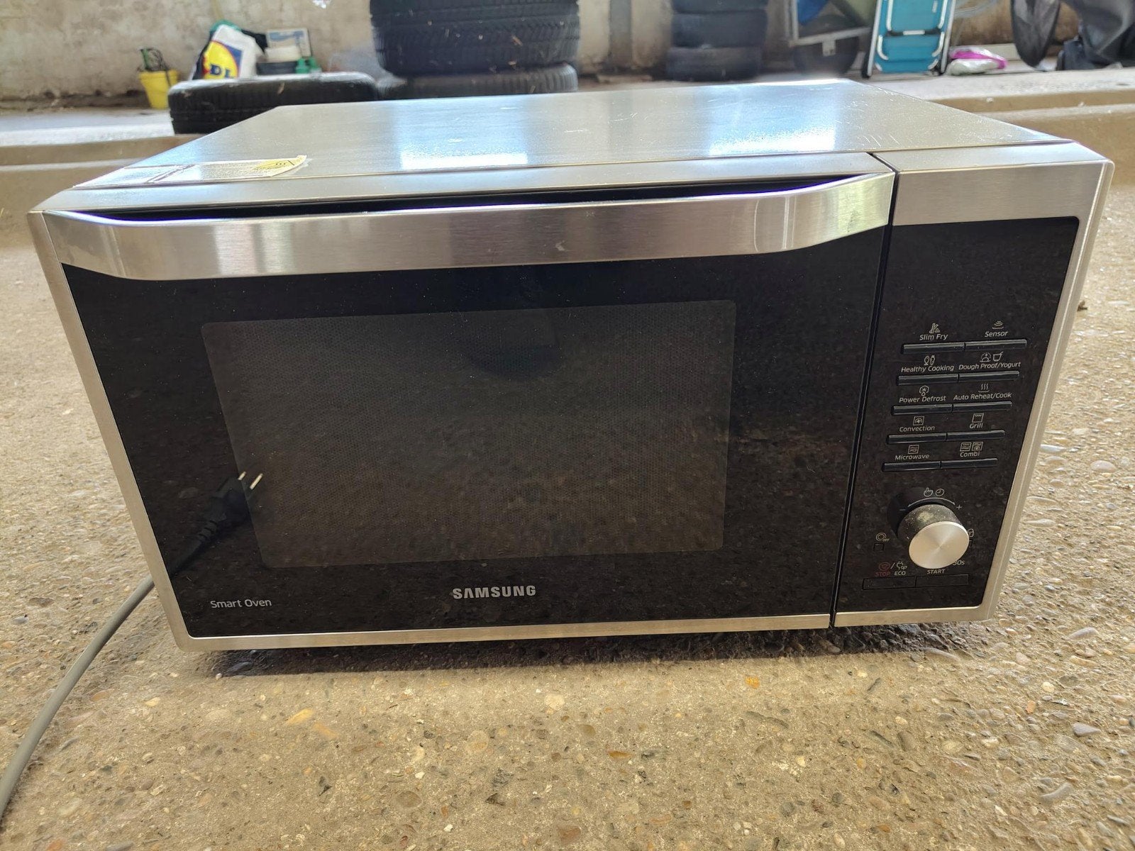 Samsung combimagnetron - oven met kiepdeur, Witgoed en Apparatuur, Ophalen, Gebruikt, Oven