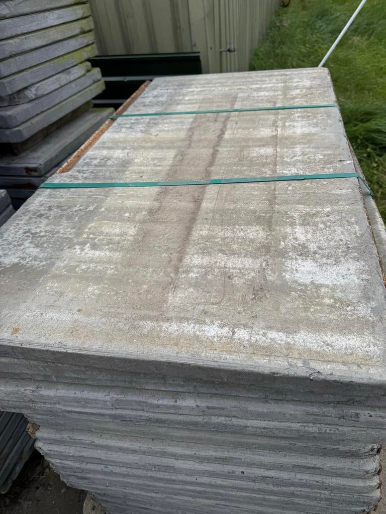 Massief kunststof Steenschotten B-keuze 125x65x4 inc btw cm, BHOVZ, Kunststof, Gebruikt, Overige typen
