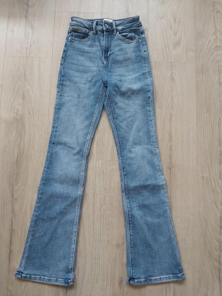 Only flared jeans maat 25/32, Only, Blauw, Ophalen of Verzenden, Zo goed als nieuw