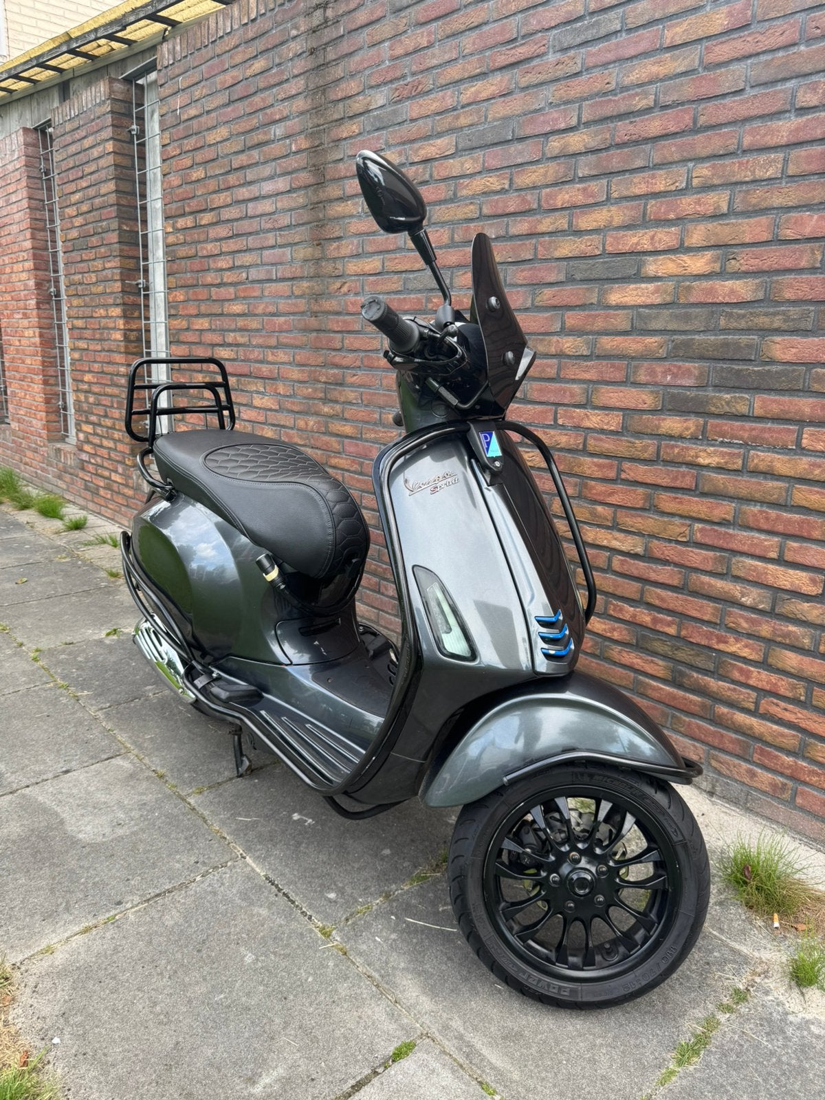 Vespa Sprint 50cc Geel kenteken full option, Fietsen en Brommers, Scooters | Vespa, Maximaal 45 km/u, Vespa S, Ophalen of Verzenden