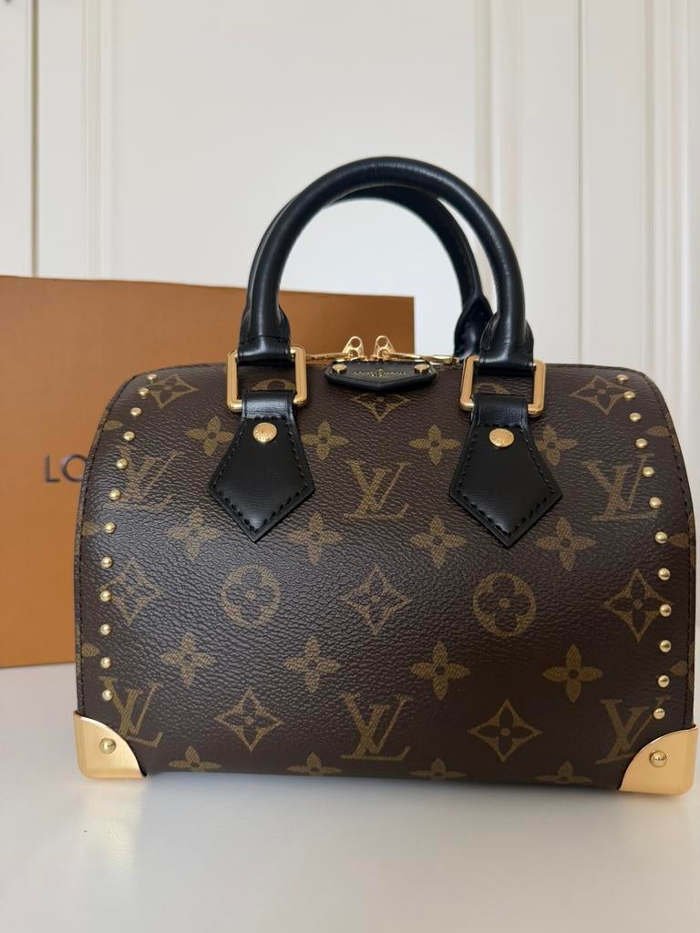Tas Louis Vuitton speedy trunk 20, 30 cm of meer, Zwart, Ophalen of Verzenden, Nieuw
