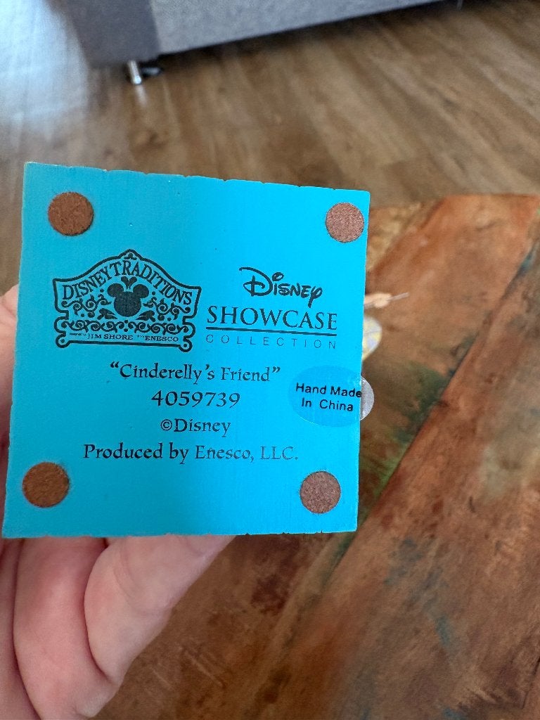 Disney Traditions Assepoester beeldjes - Jim Shore Enesco, Ophalen, Assepoester of Belle, Zo goed als nieuw, Beeldje of Figuurtje