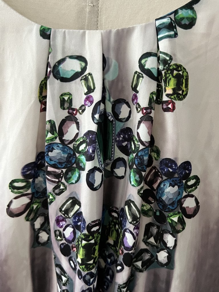 Nieuw Olsen top met exclusieve print maat 42, Olsen, Maat 42/44 (L), Nieuw, Zonder mouw