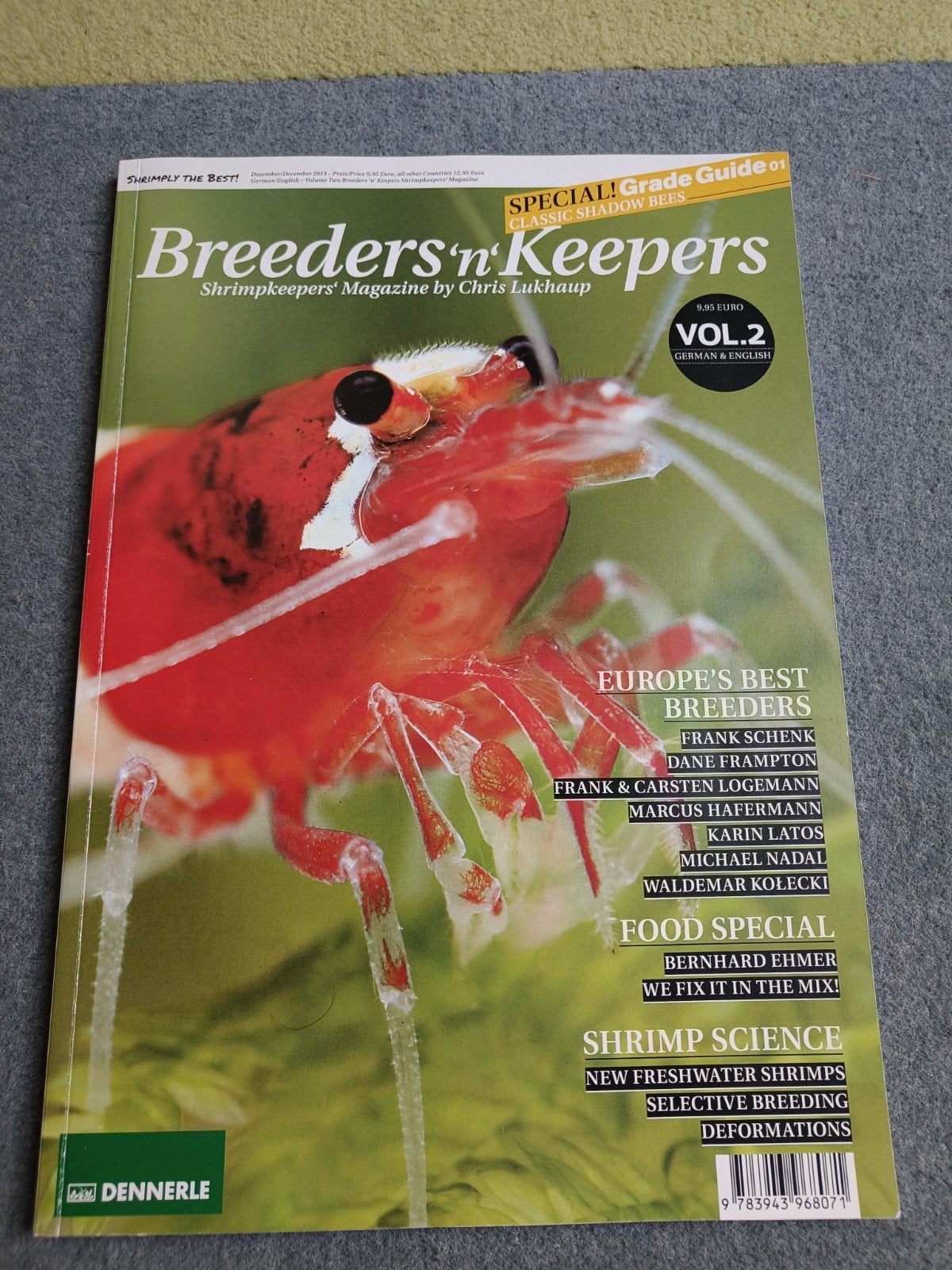Breeders n Keepers Vol. 2 - Garnalen Magazine Chris Lukhaup, Ophalen of Verzenden, Zo goed als nieuw, Overige typen