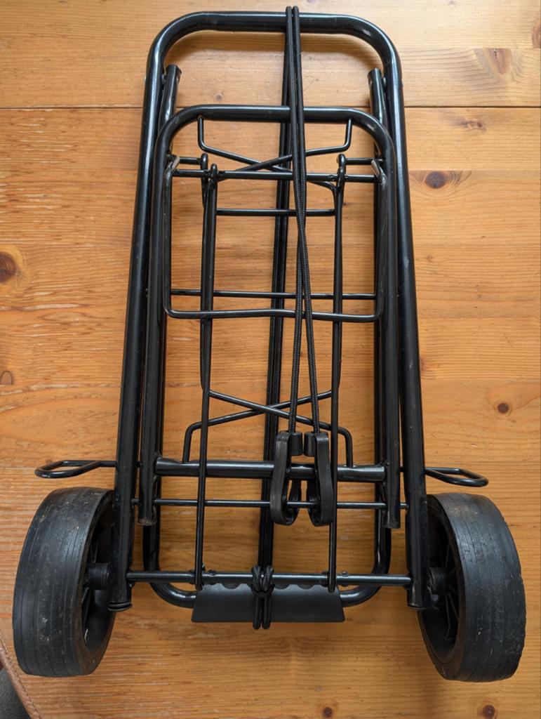 Inklapbare trolley, Ophalen