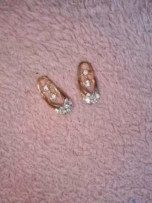 Poppenhuis Miniaturen Slippers met Witte Steentjes, Ophalen of Verzenden, Nieuw