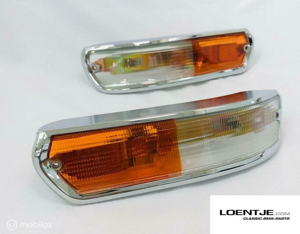 Set Italiaanse knipperlichten BMW 02 1502 1602 1802 2002 etc, Auto-onderdelen, Gebruikt, Ophalen of Verzenden, BMW