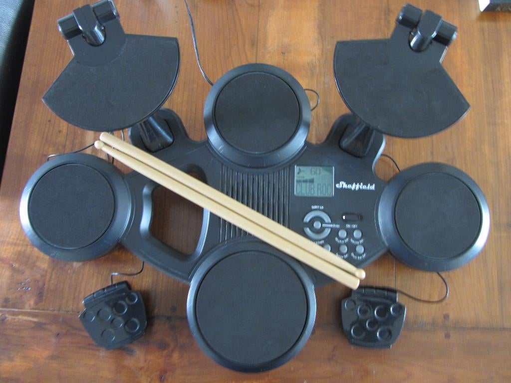 Sheffield Elektronisch Drumstel Drumpads en pedalen, Muziek en Instrumenten, Ophalen, Gebruikt, Overige merken, Elektronisch