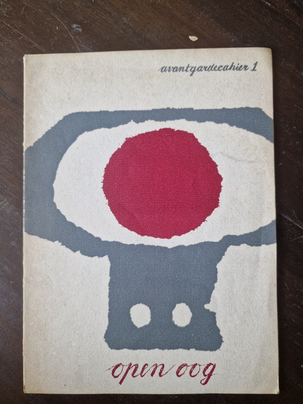 Open Oog Avantgarde cahier 1 & 2 - Zeldzame Uitgave, Ophalen of Verzenden, Gelezen, Wim Brusse, Jaffa, Kious, Rietveld, Sandberg, Mart Stam