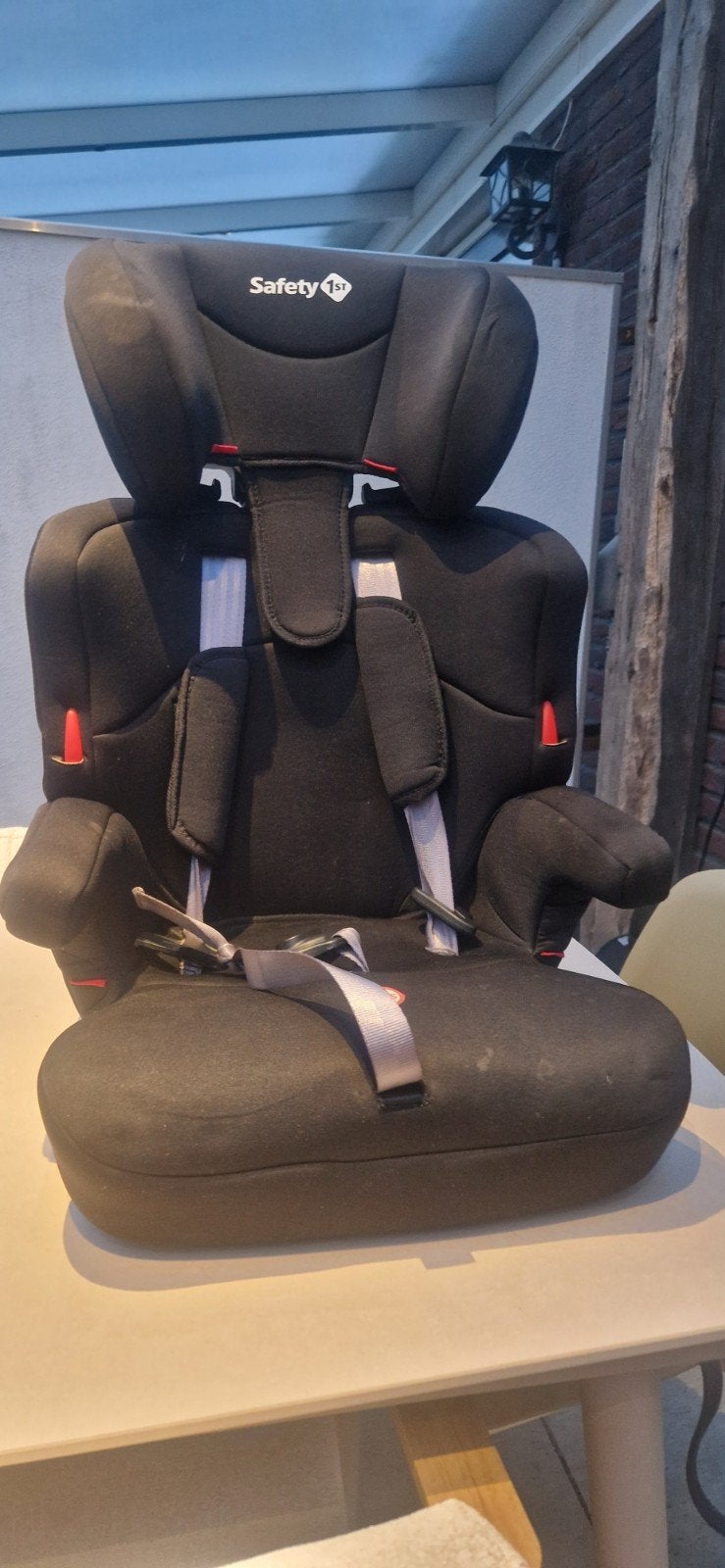 Safety 1st autostoel - Zwart, 9-36 kg, Kinderen en Baby's, Autostoeltjes, Ophalen of Verzenden, Overige merken, Zijbescherming