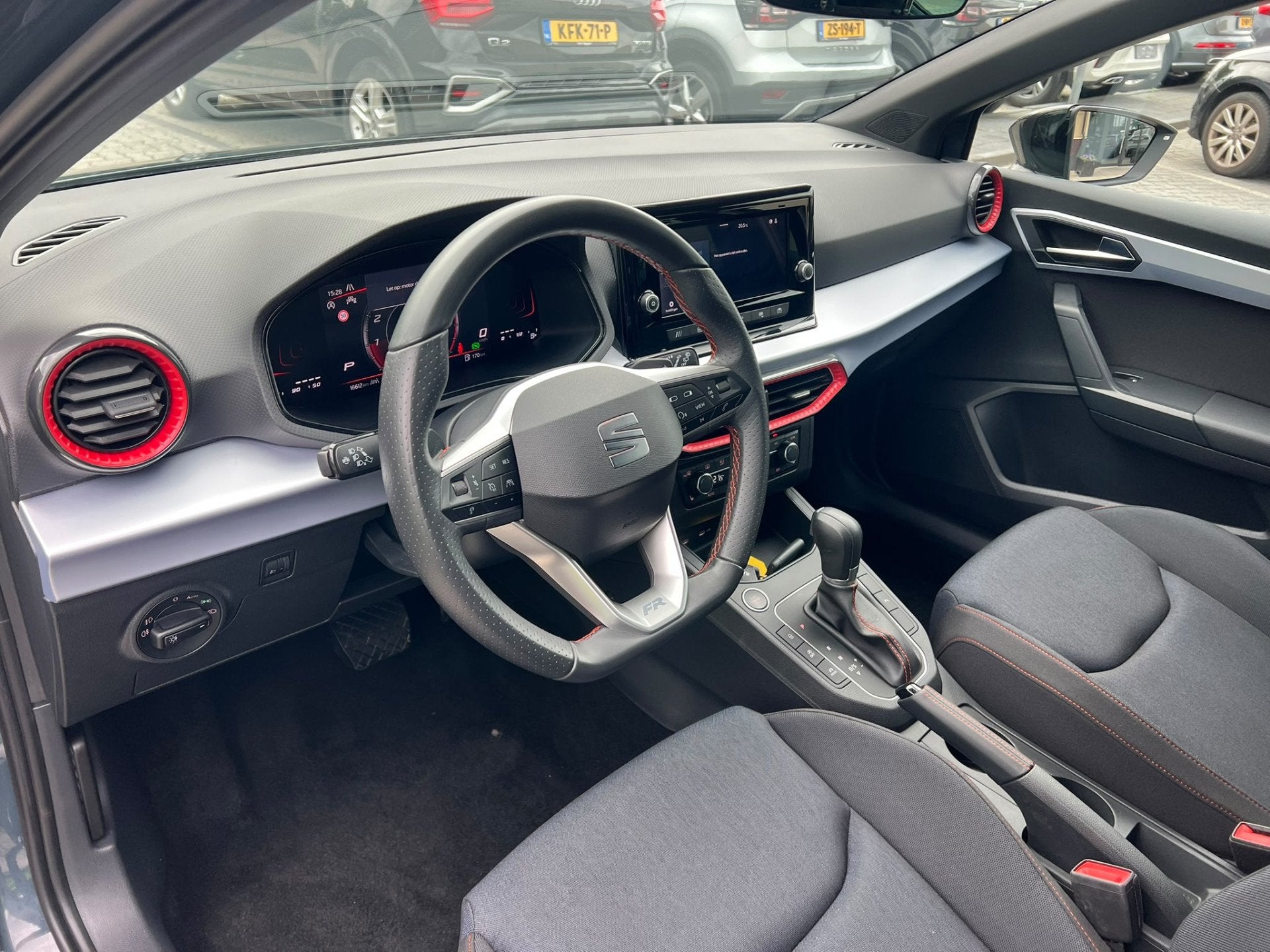 SEAT Ibiza 1.0 TSI FR camera, virtual cockpit, cruise, clima, Stof, Gebruikt, 580 kg, 116 pk