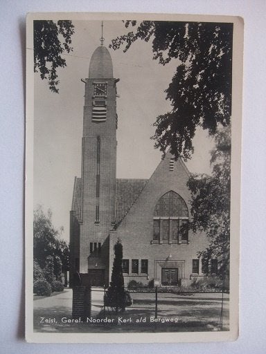 Q32 Zeist - Gereformeerde Noorderkerk - 1958, Verzenden, 1940 tot 1960, Gelopen, Utrecht