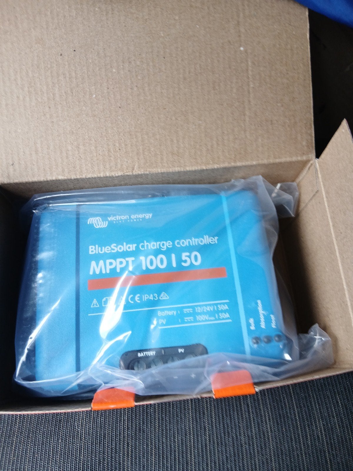 Victron Energy BlueSolar MPPT 100/50 Laadregelaar, Ophalen of Verzenden, Nieuw, Overige typen