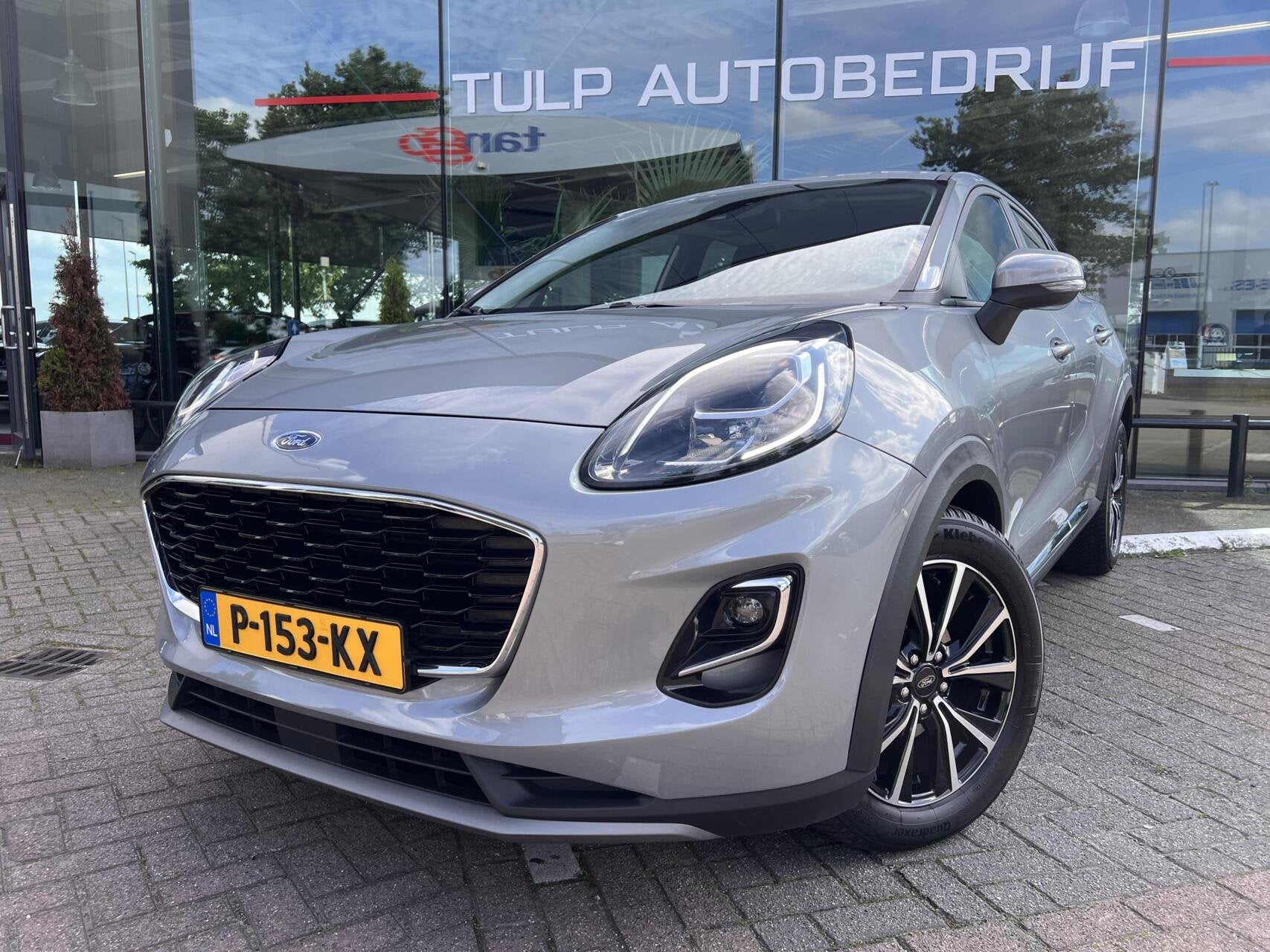 Ford Puma 1.0 EcoBoost Hybrid Titanium X Automaat, Auto's, Stof, Automatische klimaatregeling, 665 kg, Bedrijf