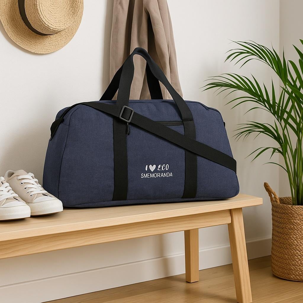 18L - Weekendtas - Reistas - Duffel - Navy Blue - Aanbieding, 20 tot 30 cm, -, Blauw, Ophalen of Verzenden