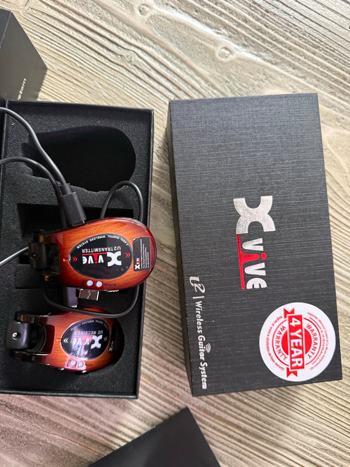 3x NUX B2 Plus en 1x XVive U2 draadloze gitaarsystemen, Ophalen of Verzenden, Gebruikt, Overige typen
