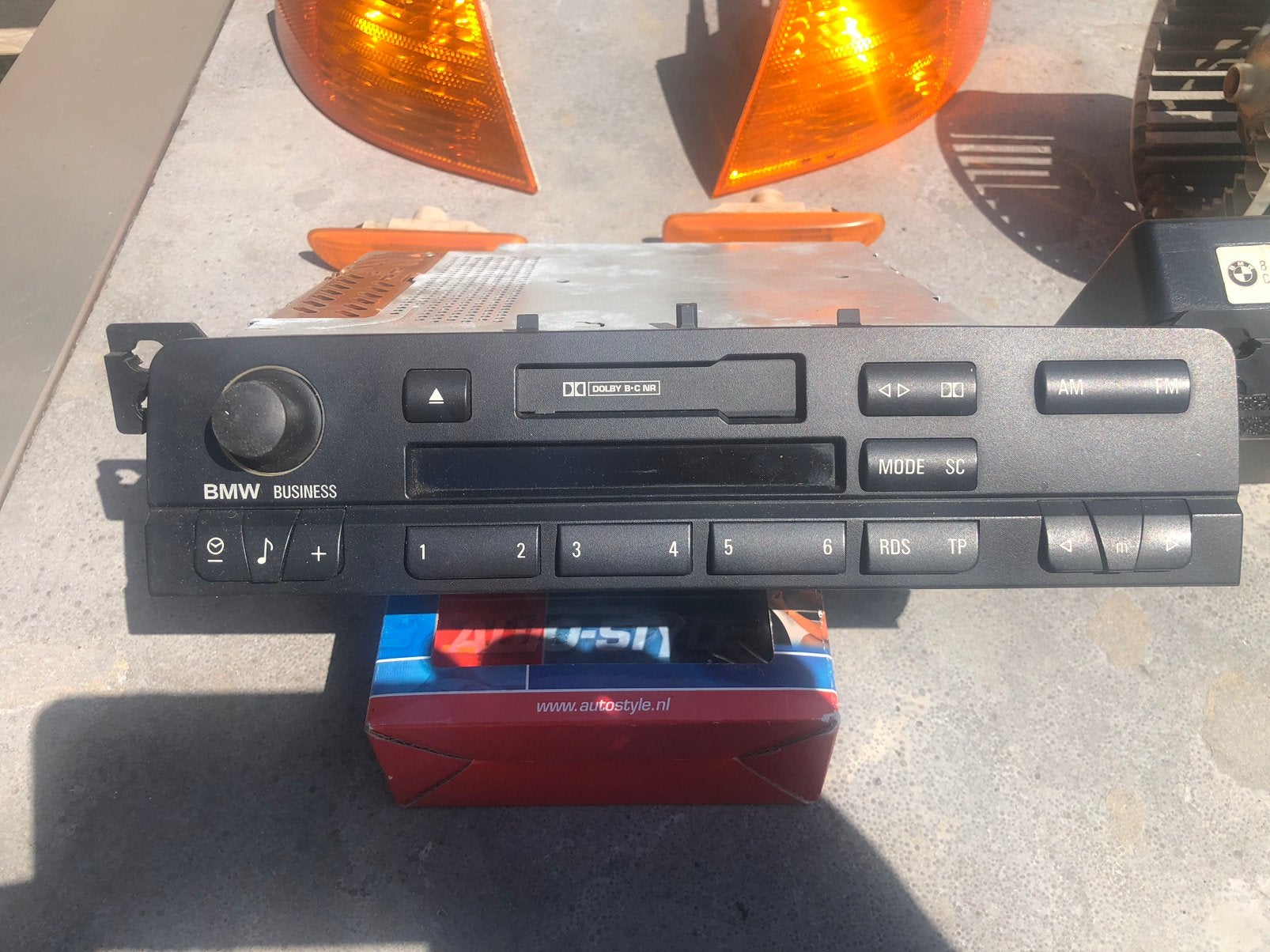 Radio en wisselaar cassette bmw e46, Ophalen of Verzenden, Zo goed als nieuw