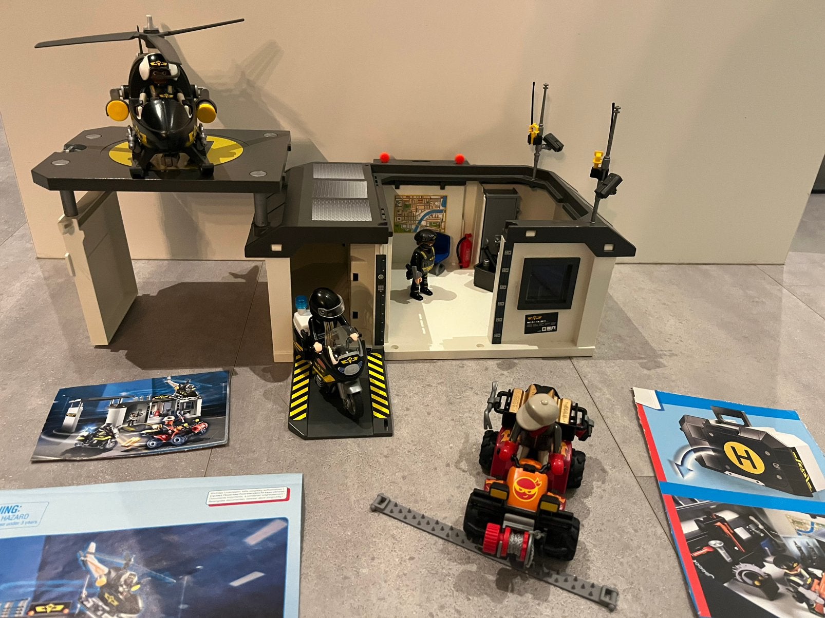 Meeneem playmobil set politie nr 70338, Ophalen of Verzenden, Gebruikt