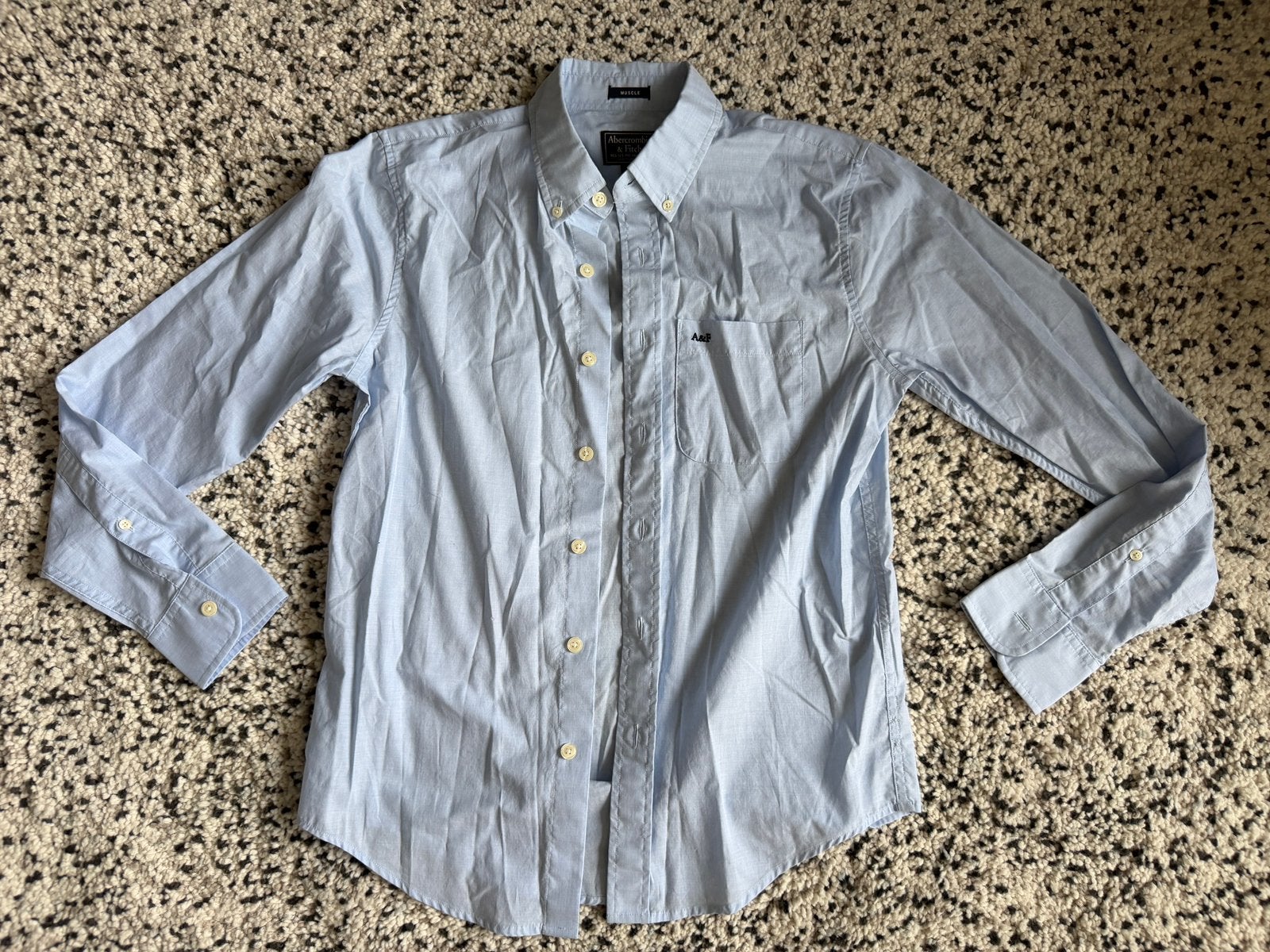 Abercrombie & fitch shirt size s, Ophalen of Verzenden, Zo goed als nieuw, Maat 46 (S) of kleiner