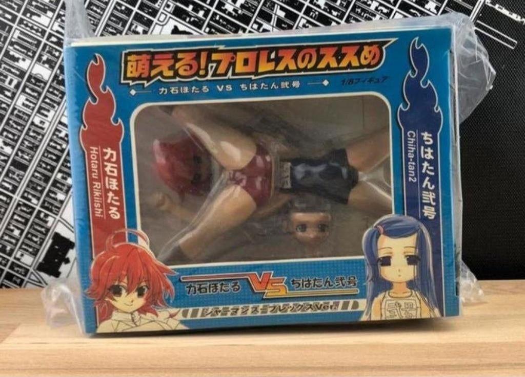 Moeru! Pro Wrestling German Suplex 1/8 scale Cafe Reo Figure, Ophalen of Verzenden, Gebruikt