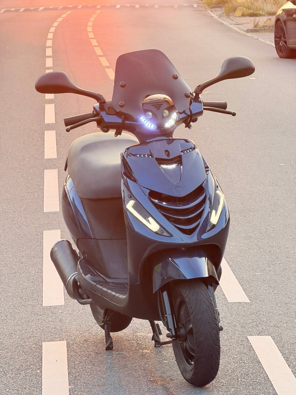 Piaggio Zip Brom Diamond Blue | 80cc Polini | Turbo kit, Fietsen en Brommers, Scooters | Piaggio, Ophalen, Maximaal 45 km/u, Zip