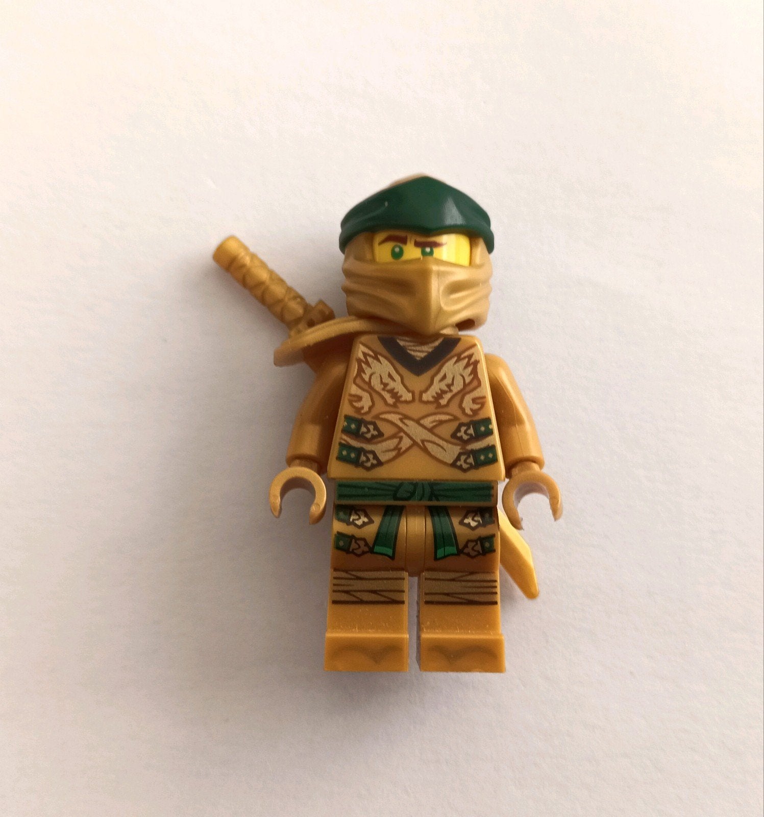 lego ninjago gouden ninja lloyd minifiguren minifigure, Ophalen of Verzenden, Zo goed als nieuw