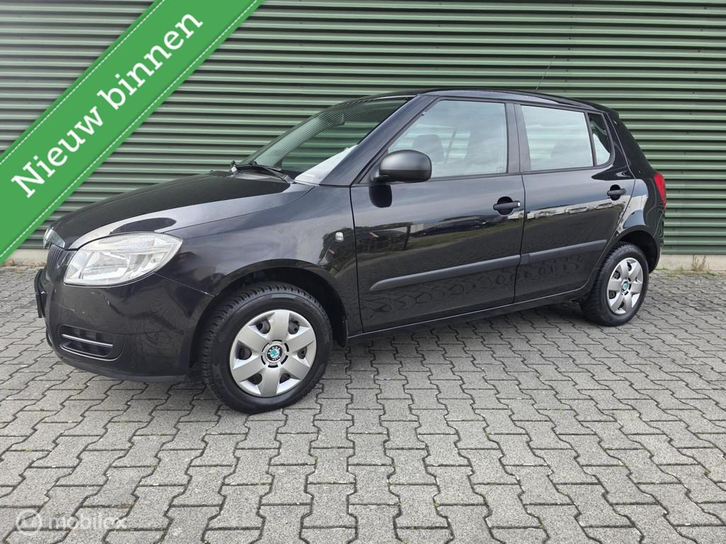 Skoda Fabia 1.2 Plus|Airco|5-Deurs|Nieuwe Apk|, Auto's, Skoda, Voorwielaandrijving, Stof, Gebruikt, Zwart