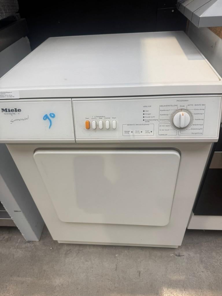 Miele Afvoerdroger schoon garantie bezorging, Witgoed en Apparatuur, Wasdrogers, 6 tot 8 kg, Minder dan 85 cm, Luchtafvoer, Ophalen of Verzenden