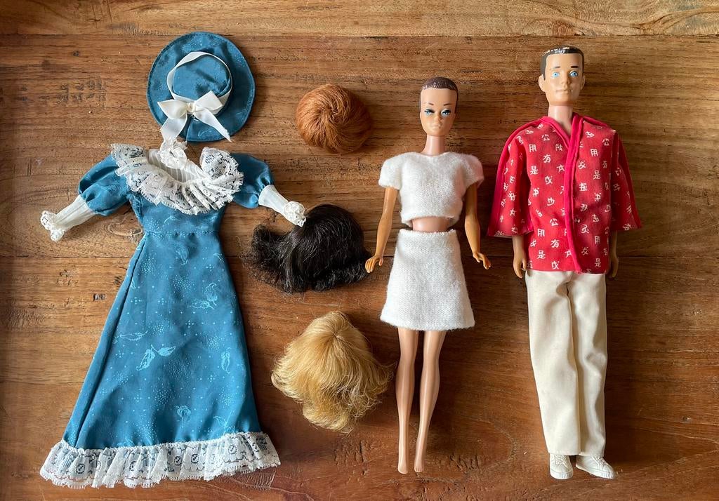 Vintage Barbie en Ken, Ophalen