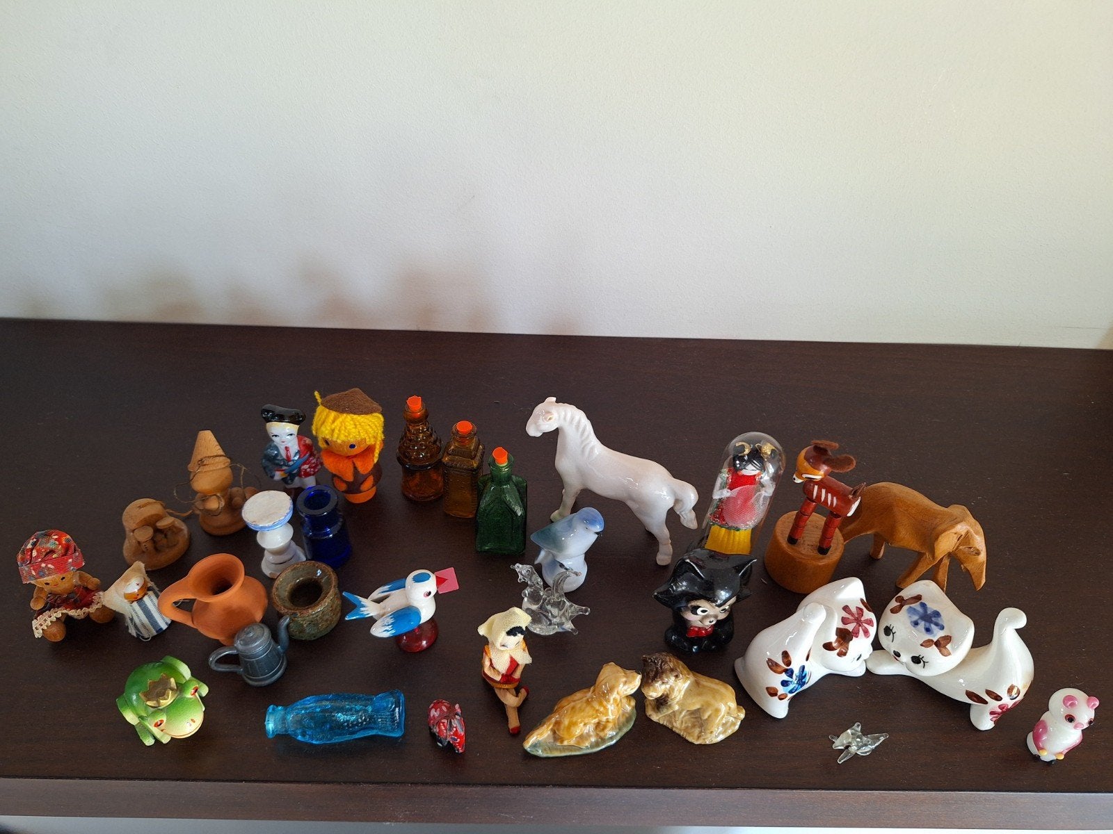 Verzameling van diverse beeldjes miniaturen voor letterbak, Ophalen of Verzenden, Zo goed als nieuw