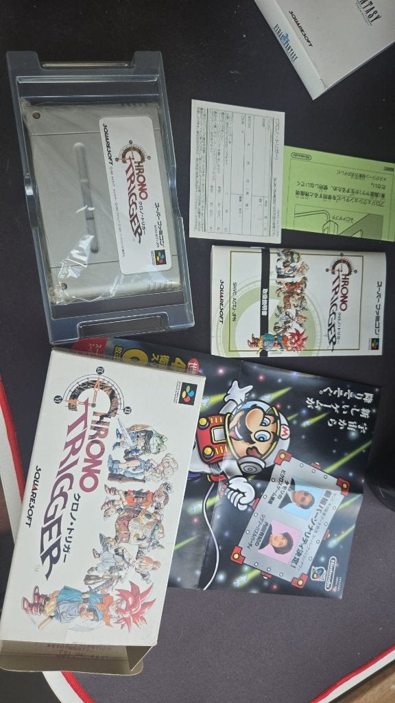 Chrono Trigger - Super Famicom (box + book + cartridge), Spelcomputers en Games, Games | Nintendo Super NES, 1 speler, Ophalen of Verzenden