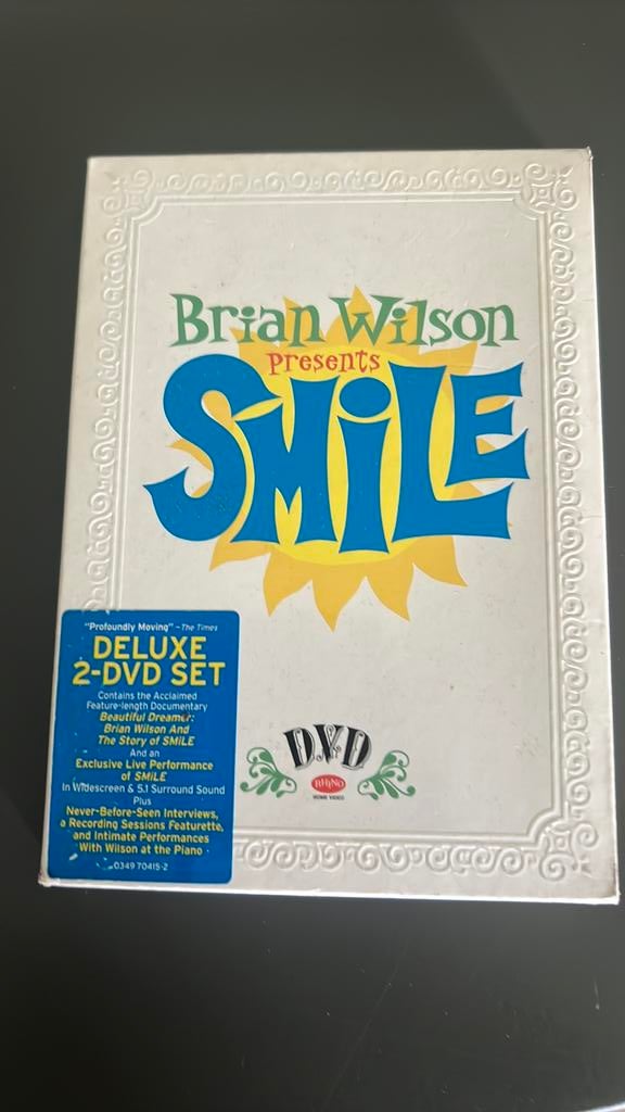 DVD Muziek Brian Wilson ( Smile), Alle leeftijden, Ophalen of Verzenden, Zo goed als nieuw