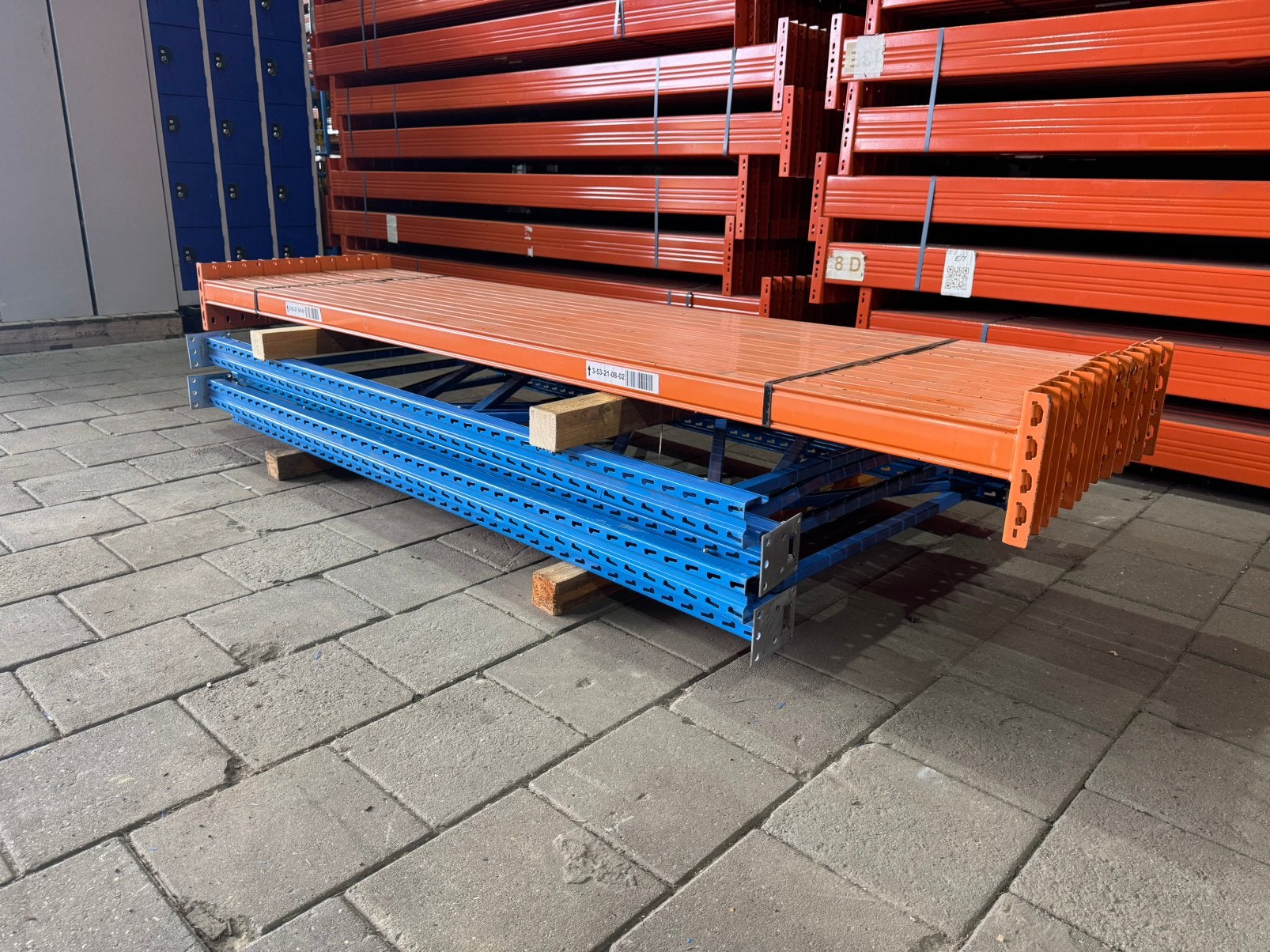 8,5m Stow NP palletstelling magazijnstelling 220x280x110cm, Ophalen, Gebruikt, 250 mm of meer