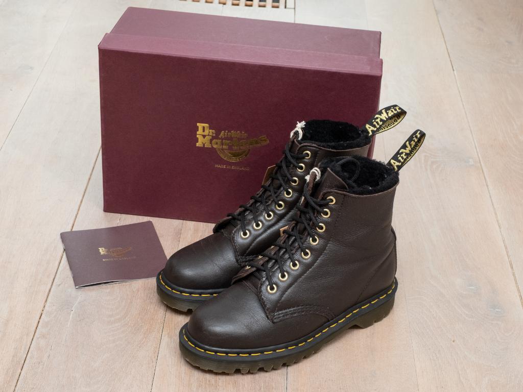 dr Martens 1460 Pascal Nappalan double face, maat EU39, Zwart, Overige typen, Ophalen of Verzenden, Dr. Martens
