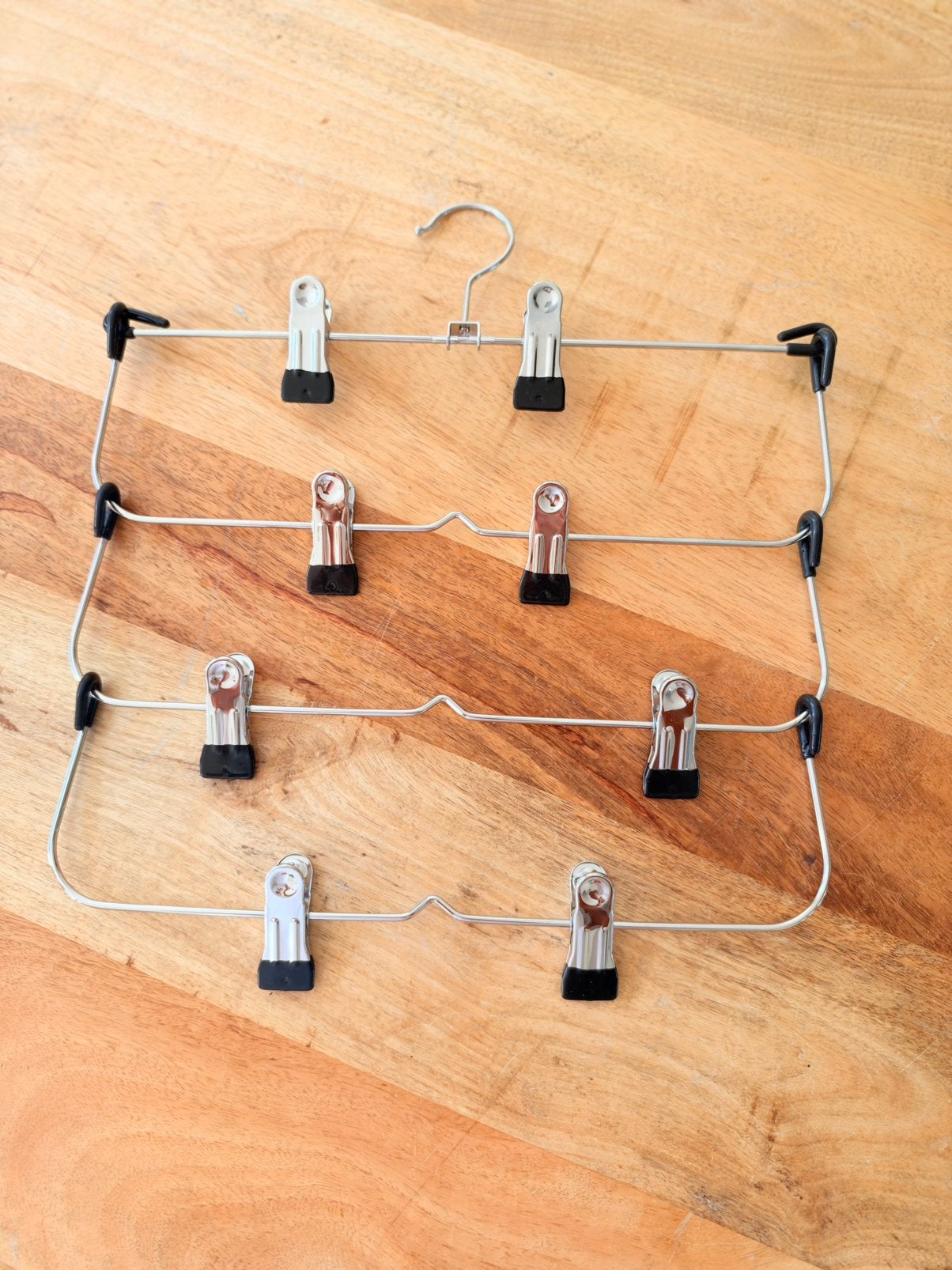Kleerhangers 4 stuks voor 4 kledingstukken, Ophalen of Verzenden, Zo goed als nieuw, Metaal