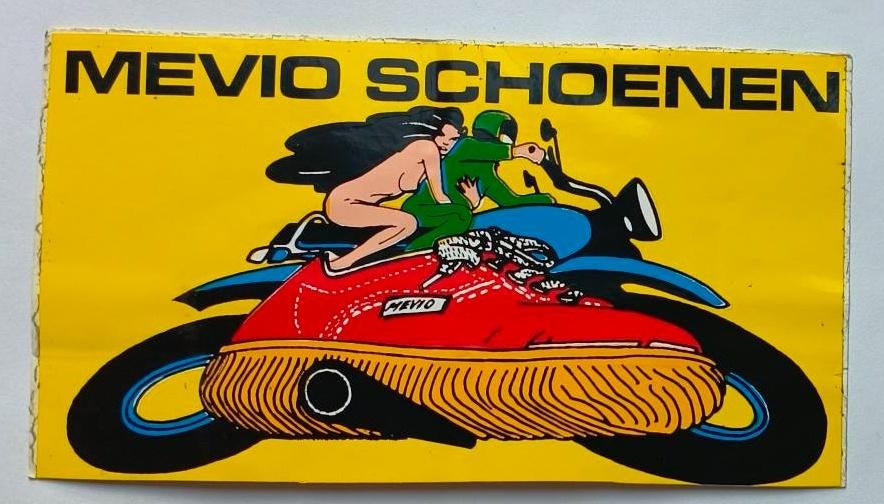 Sticker Mevio Schoenen, Ophalen of Verzenden, Zo goed als nieuw, Merk