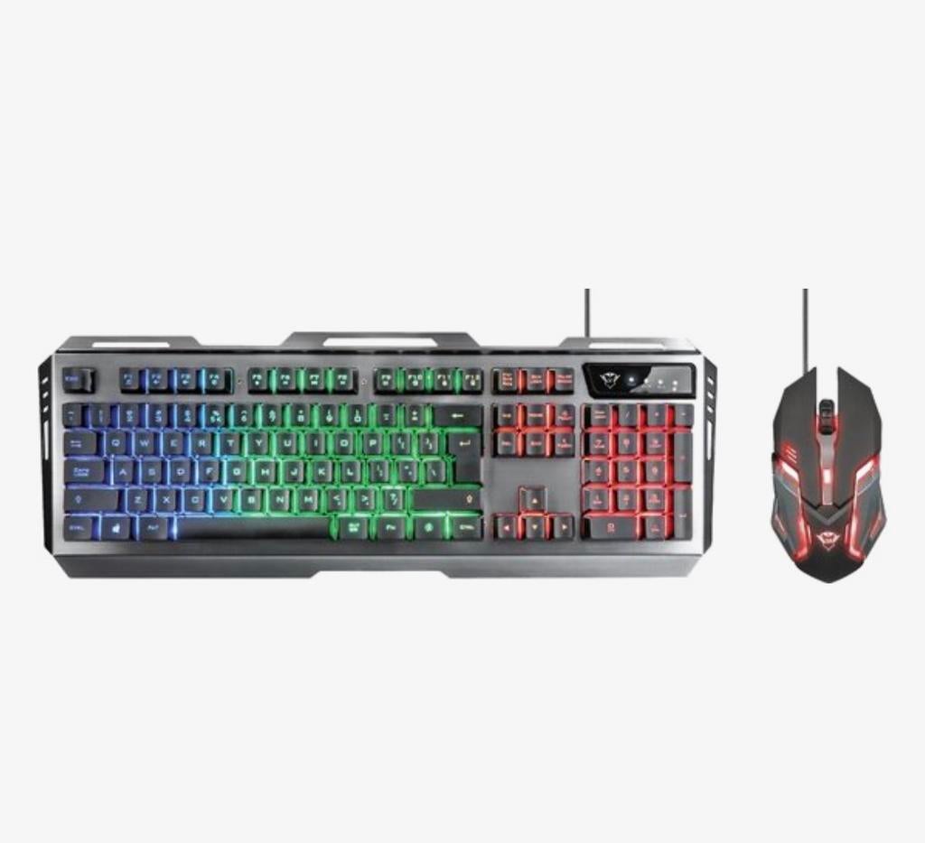 Gaming Toetsenbord en muis Trust GXT 845, Gaming toetsenbord, Ophalen of Verzenden, Zo goed als nieuw, Qwerty