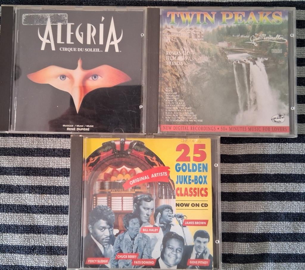 Allegria Cirque du SoleilTwin Peaks film Tv  juke-box classi, Verzenden, Zo goed als nieuw