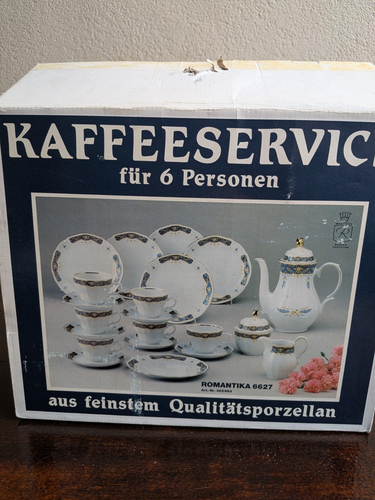 21-delig koffieservies Bavaria Porzellan jaren '60

Merk: Ba, Ophalen of Verzenden